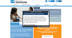 Desktop Screenshot of paradigma.org.br