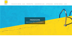 Desktop Screenshot of paradigma.de