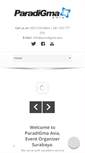 Mobile Screenshot of paradigma.asia